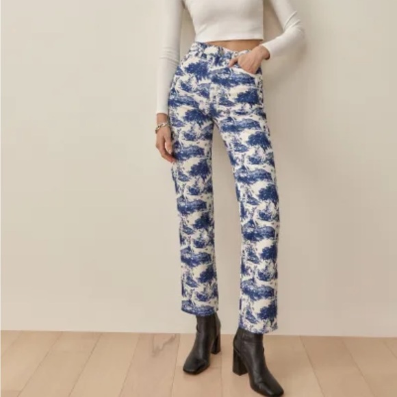 Reformation Denim - Reformation Pastoral High Rise Straight Jeans - Size 27 - NWT